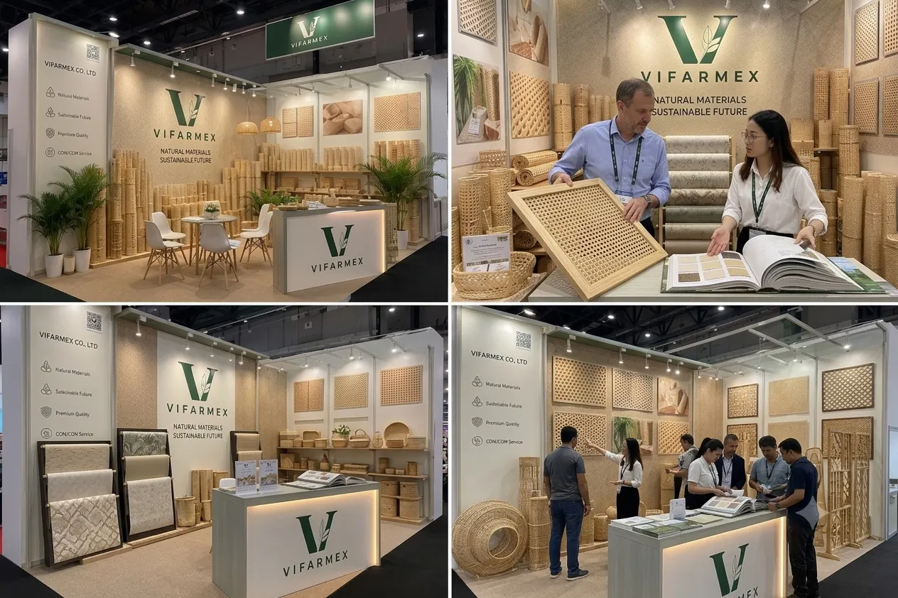 VIFARMEX Joins International Trade Fair, Showcasing Vietnam’s Natural Materials