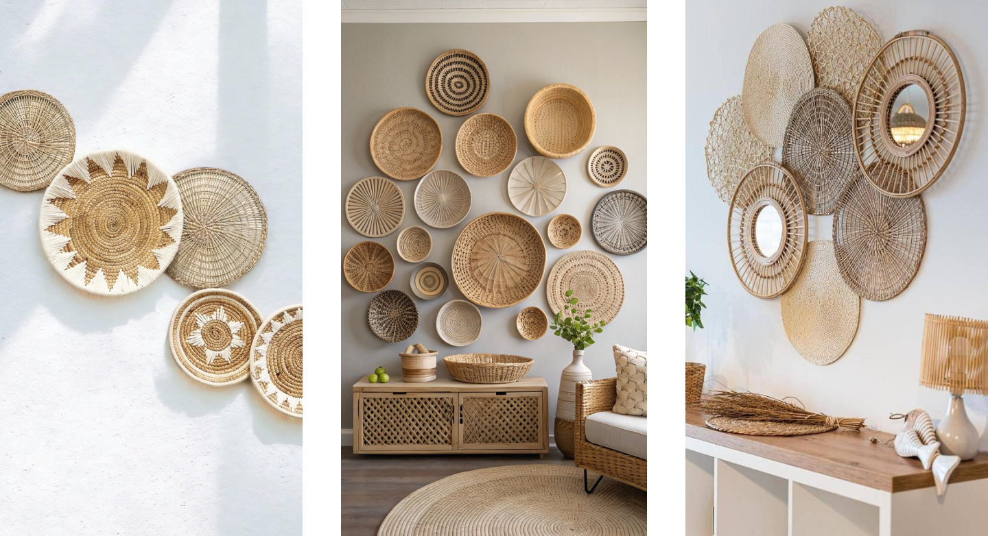 Eco-friendly wall decoration with natural materials vifarmex